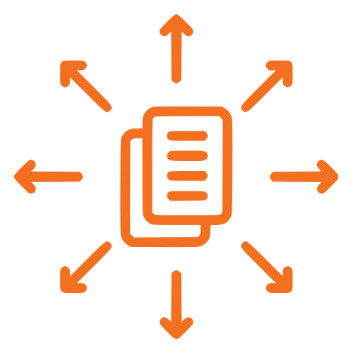 Distribution icon