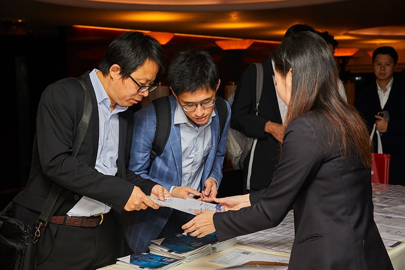 Investors at reception of Ignite Investment Summit