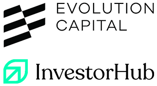 Evolution Capital and InvestorHub logos